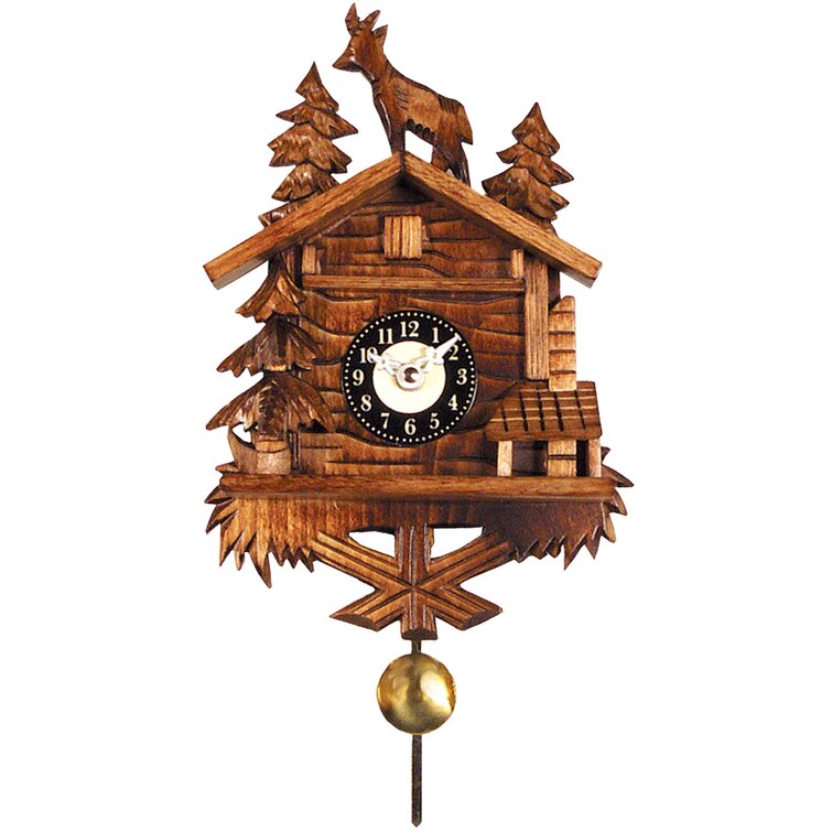 Black Forest Wood Wall Clock & Reviews | Wayfair